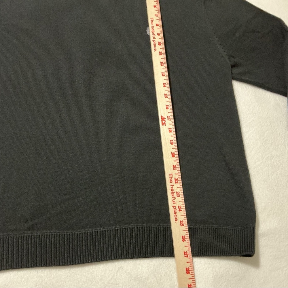 Chaps Men's black V-Neck Sweater size large - Picture 7 of 9